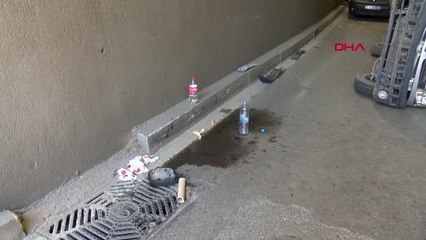 Son dakika haberi: ALT GEÇİDİN DUVARINA ÇARPAN ARAÇ YAN YATTI 2 YARALI