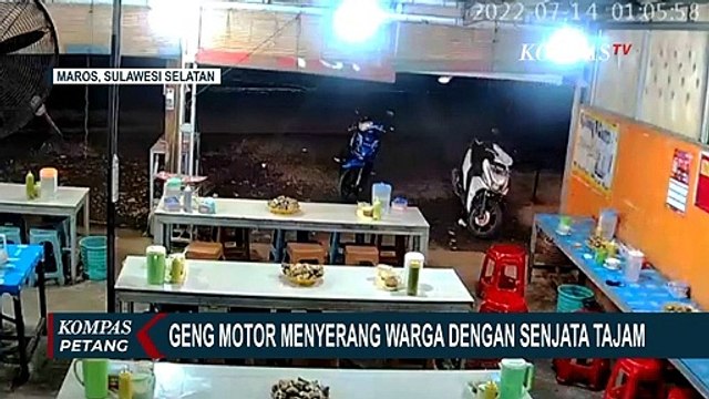 Geng Motor Konvoi Bawa Senjata Tajam di Makassar, Ponsel dan Sound Sistem Warga jadi Sasaran!