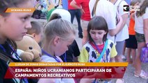 España: niños ucranianos participaran de campamentos recreativos