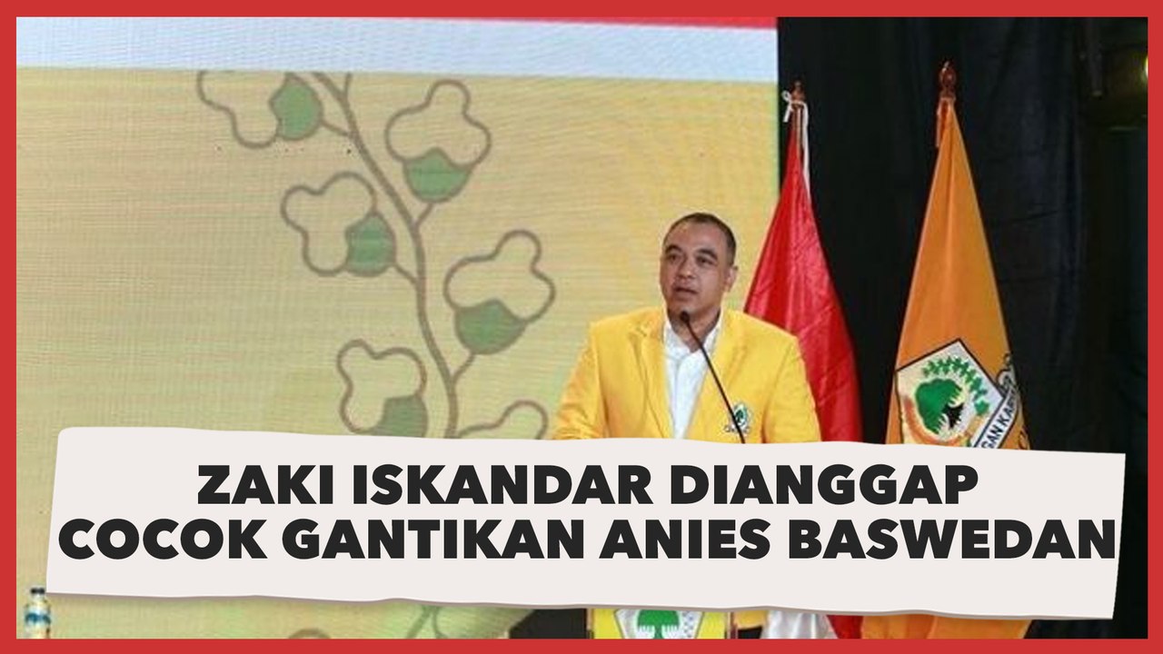 Bupati Tangerang Zaki Iskandar Dianggap Cocok Gantikan Anies Baswedan