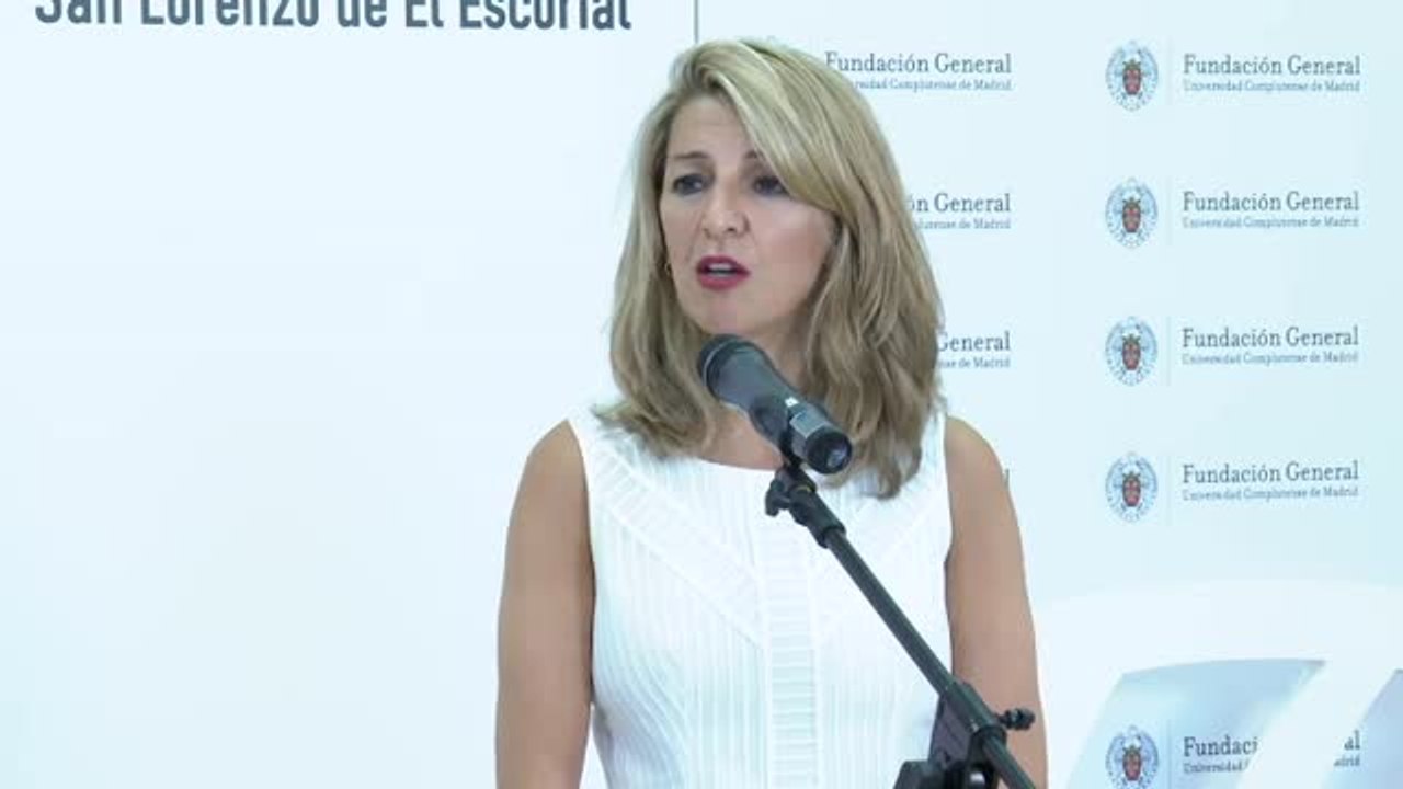 Yolanda Díaz, sobre el trabajador de la limpieza fallecido: "Parece que las condiciones no han sido las mejores"