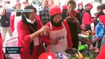 Ribuan Ibu-Ibu Ikuti Lomba Memasak Masakan Nusantara