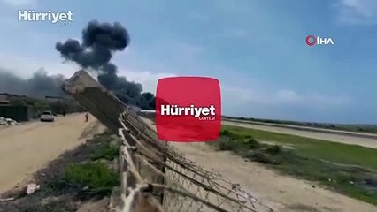 Somali’de iniş yapmak isteyen uçak yere çakıldı