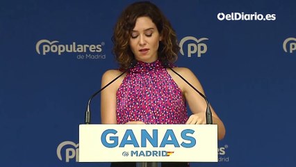 Ayuso, en contra del transporte público gratis en Madrid: “Las familias ricas, como dice el PSOE, se verían beneficiadas”