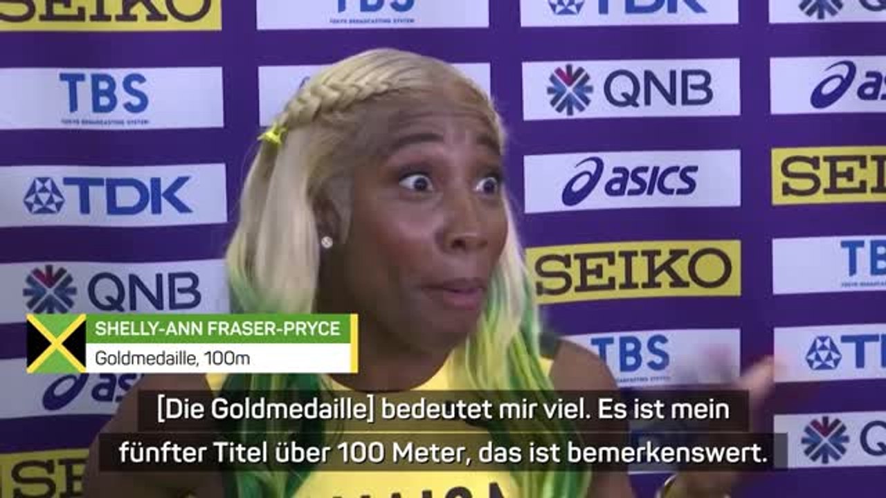Fraser-Pryce: Mutter sein ist “immer motivierend”