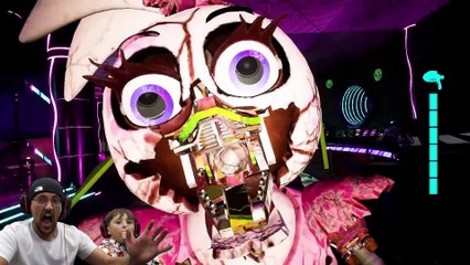 Breaking Foxy but Montgomery Gator Broke Himself! FNAF Security Breach #6 (The End Again)