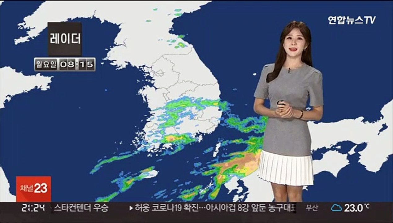 [날씨] 충청 이남 차츰 비 그쳐…내일 전국 무더위