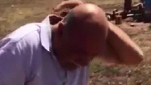 Arıcılık dede mesleği dedi, arılar saldırdı