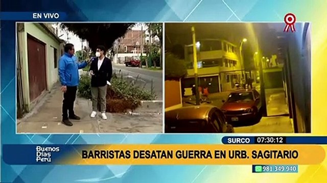 Batalla campal de barristas: enfrentamiento ocurrió a dos cuadras de comisaría de Surco