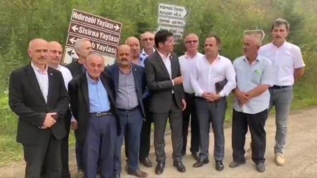 Ahmet Kaya, Trabzon Hıdırnebi Yaylası'nda Altyapı Yetersizliğine Dikkat Çekti: Çöpler Etrafa Saçılmış, Yol Kötü Durumda