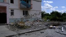 Harkiv'de sivil yerleşim yerlerine saldırı