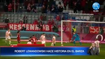Robert Lewandowski fue presentado en el FC Barcelona