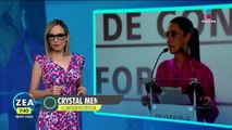 Claudia Sheinbaum defiende la reforma electoral de López Obrador
