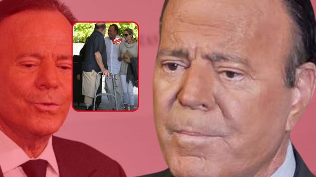 Las imágenes en el hospital que confirman los problemas de salud de Julio Iglesias