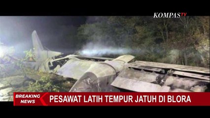 30 Personel Gabungan Bergerak Menuju Lokasi Jatuhnya Pesawat Latih Tempur TNI AU di Blora