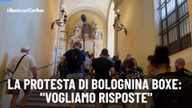 La protesta di Bolognina Boxe: 