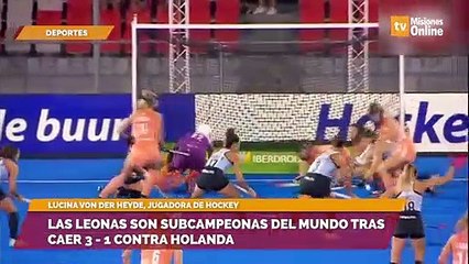Las Leonas son subcampeonas del mundo tras caer 3 - 1 contra Holanda
