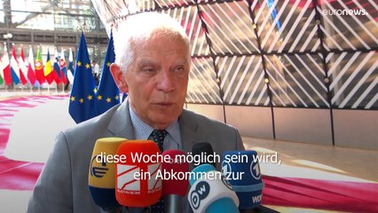 EU hofft auf Getreidevereinbarung zwischen Moskau und Kiew