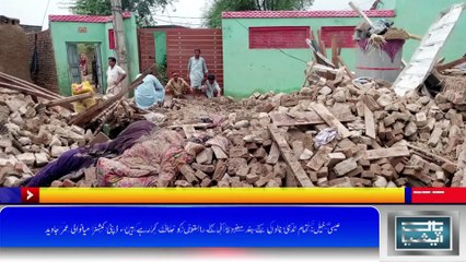 انتظامیہ کی جانب سے سیلابی نالہ بڑوچ کی تباہ کاریوں کے بعد امدادی کارروائیاں تیز