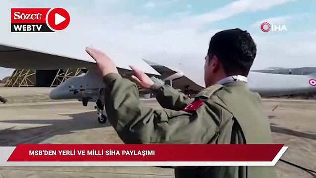 MSB’den yerli ve milli SİHA paylaşımı