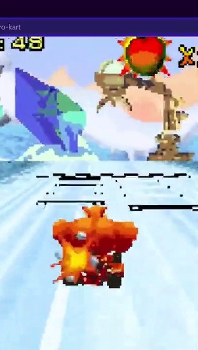 Crash Nitro Kart (GBA) - Tiny Tiger Gameplay
