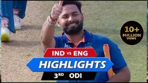 3rd ODI | Hindi | Highlights | India Tour Of England | 17th July 2022