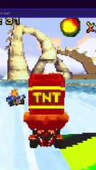 Crash Nitro Kart (GBA) - TNT Crate Goes BOOM!