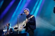 Noel Gallagher sings through straws to help warm up his voice