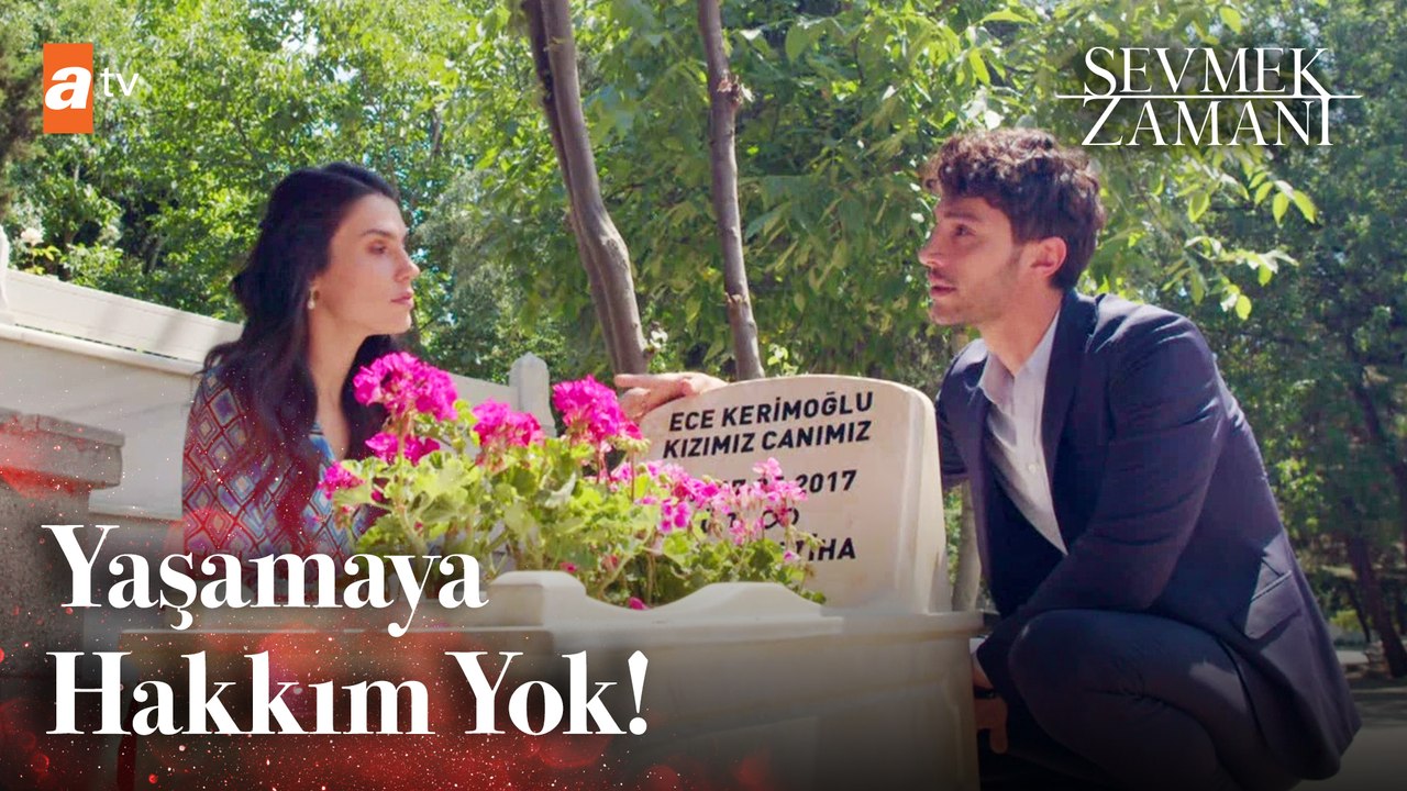 Kağan ve Leyla Kızlarının Mezarında  - Sevmek Zamanı 5. Bölüm (Final)