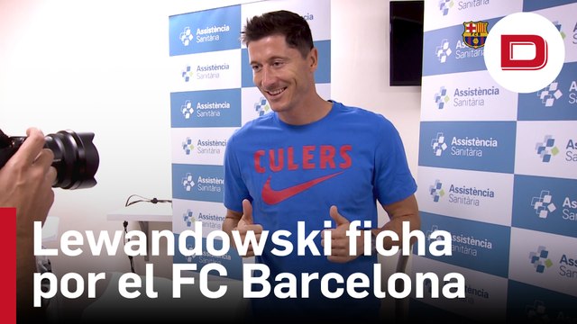 Robert Lewandowski supera las pruebas médicas necesarias para entrar al FC Barcelona