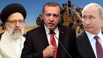 Cumhurbaşkanı Erdoğan Tahran'daki üçlü zirve için İran'da! Masada Suriye'ye olası operasyon var