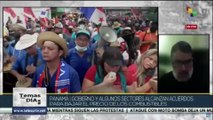Panameños mantienen huelga por insatisfacciones en acuerdos con el gobierno