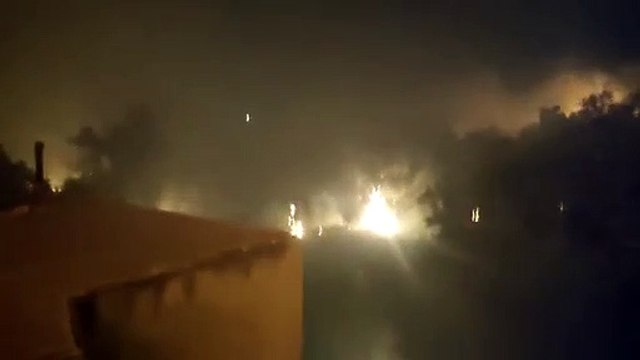 İzmir'de orman yangını başladı! Çeşme - Ildır yanıyor!