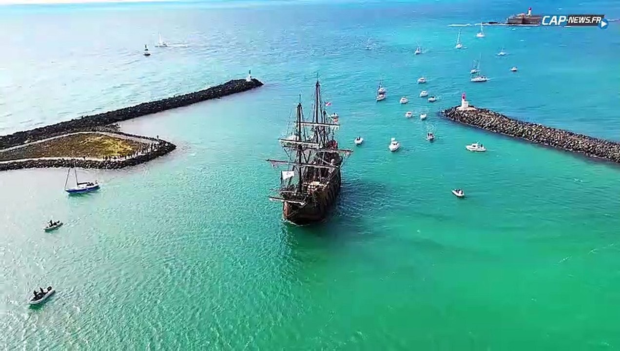 Arrivée du Galion El Andalucia - Cap d'agde - 5 avril 2019