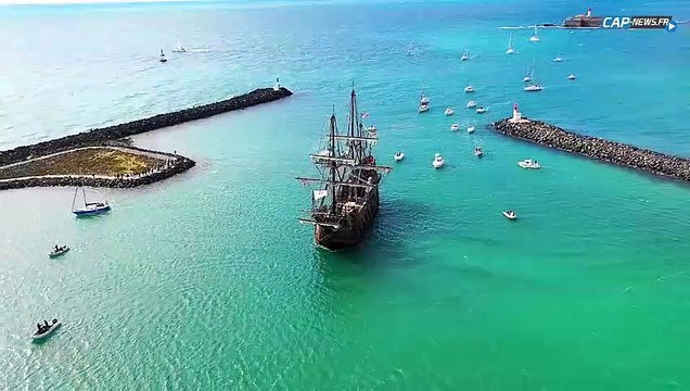 Arrivée du Galion El Andalucia - Cap d'agde - 5 avril 2019