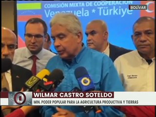 Delegación de Türkiye resalta potencialidades agroindustriales de Venezuela