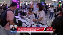 Job fair, isasagawa sa Quezon City ngayong araw; Special program for employemnt of students, patuloy sa Maynila | UB
