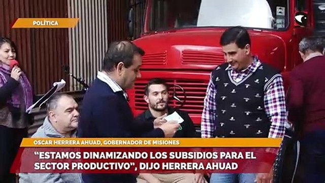 “Estamos dinamizando los subsidios para el sector productivo”, dio Herrera Ahuad