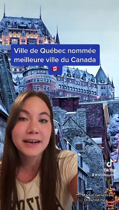 Québec a été couronnée la meilleure ville au Canada