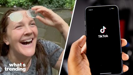 Behind Drew Barrymore's TikTok