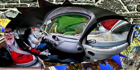 Driving 2 Chilis and driving home l 360 degree l Powerdirector 20