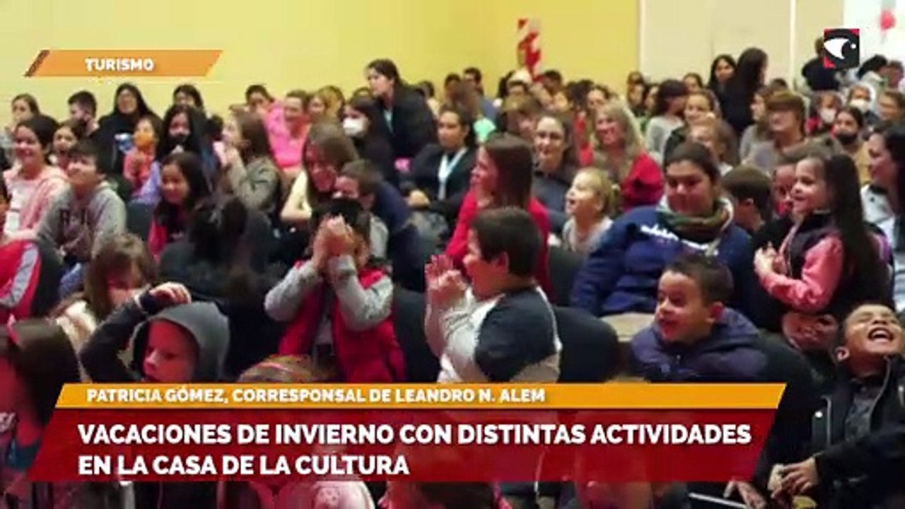 Vacaciones de invierno con distintas actividades en la Casa de la Cultura