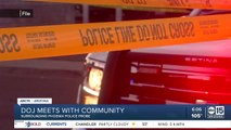 DOJ investigators meeting with community as Phoenix PD investigation continues