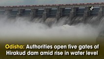 Odisha: Authorities open five gates of Hirakud dam amid rise in water level