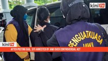 After posting bail, Siti arrested by Jawi over controversial act