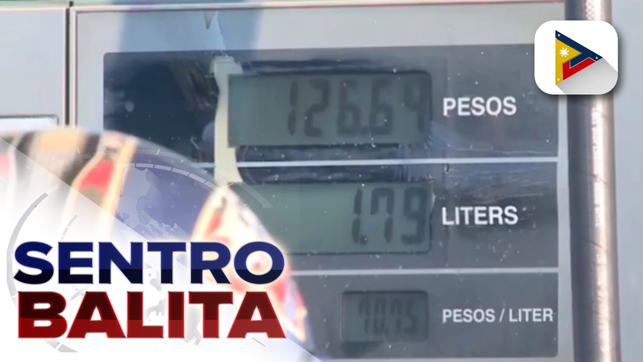 Panibagong oil price rollback, ipinatupad ngayong araw; Rollback, dahil umano sa lockdown sa China at patuloy na interest hike ng iba't ibang mga bansa