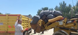 Bayram tatili sonrası Marmaraereğlisi'nden 483 ton çöp çıkarıldı