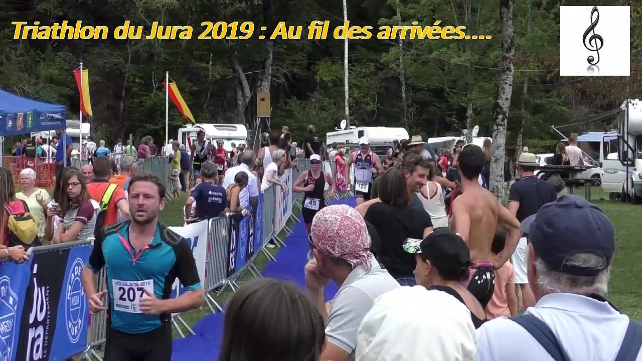 Triathlon du Jura Vouglans 2019 : Ambiance au fil des arrivées ...