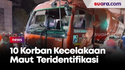 Sepuluh Korban Meninggal Dunia Akibat Kecelakaan Maut Truk Pertamina Teridentifikasi