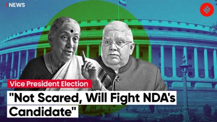 Opposition’s VP Candidate Comments On Her Fight With Jagdeep Dhankhar